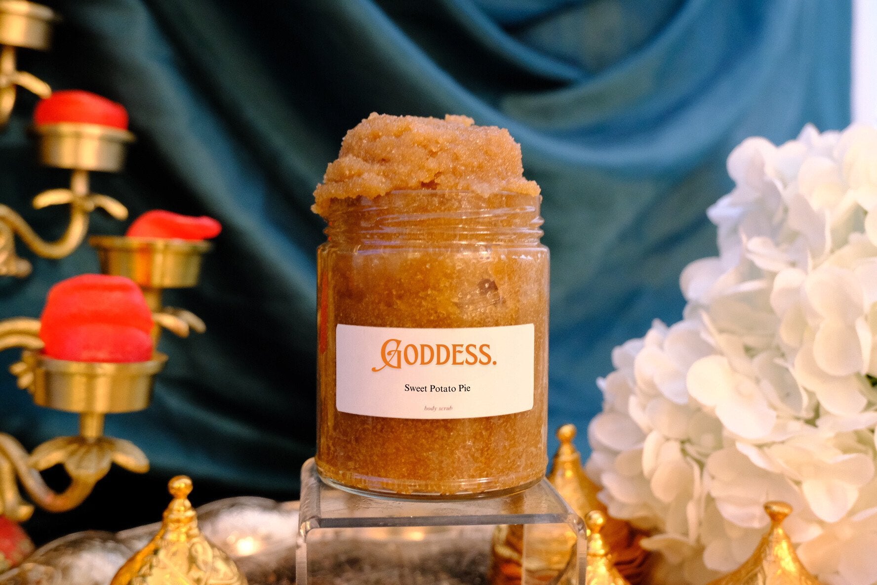 Sweet Potato Body Scrub | Body Polish - The Goddess Shop Co
