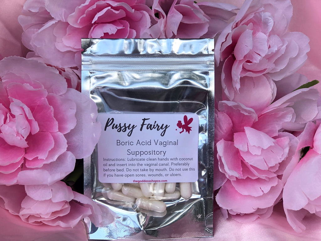 Yoni Fairy* Boric Acid Suppositories - Natural Alternative to Restore Vaginal Balance | Eliminates Odor |  | Yeast infection | BV