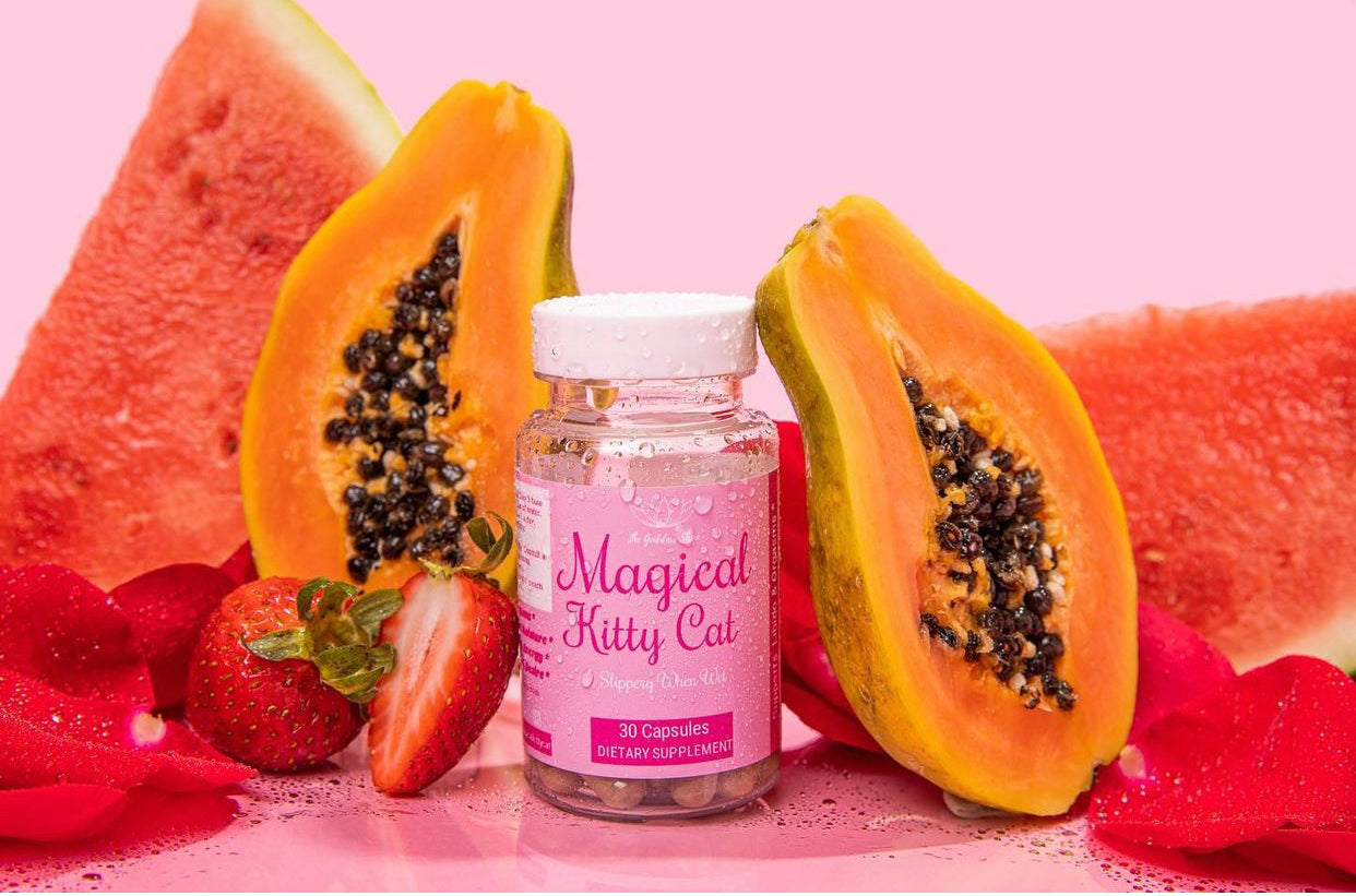 Magical Kitty Cat | Vaginal Dryness | Female Libido Boosting Supplement for Females | Slippery Elm | Aphrodisiac